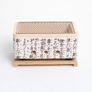 Home 6 Konro japanischer Tischgrill weiß