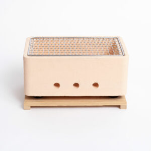 Home 8 Konro japanischer Tischgrill weiß blank